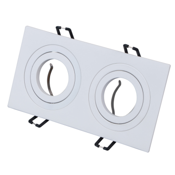 Luminaria empotrable LED empotrable ajustable de aluminio